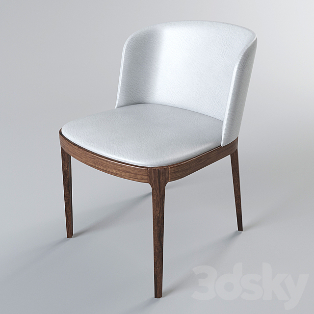 GIANO table and chair MAGDA 3DS Max Model - thumbnail 2