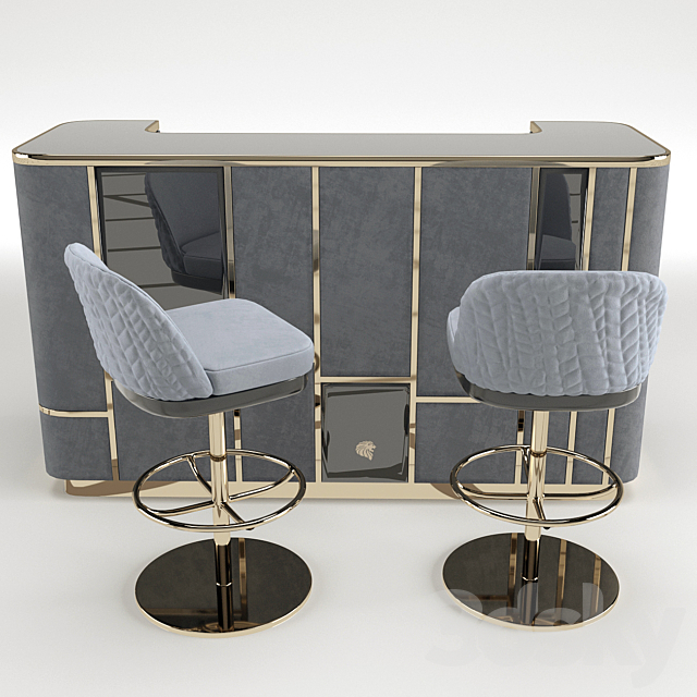 Giorgio Collection Charisma Bar-stool 3DSMax File - thumbnail 2