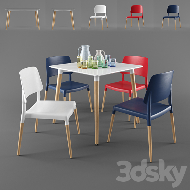 Halmar Socrates table 3DSMax File - thumbnail 1