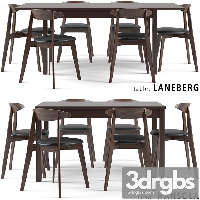 Hansola, laneberg ikea set - thumbnail 1