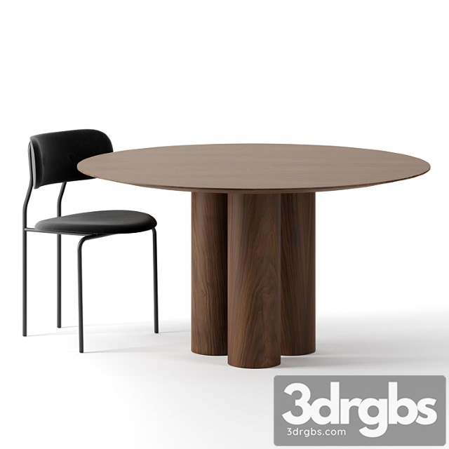 Hommage Grande Dining Table By Artilleriet 3dsmax Download - thumbnail 1