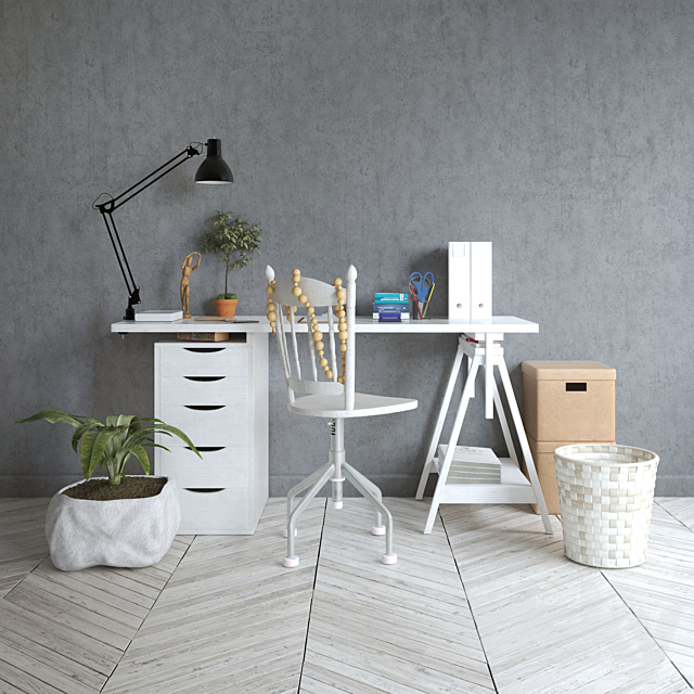 IKEA decorative set 3DSMax File - thumbnail 1