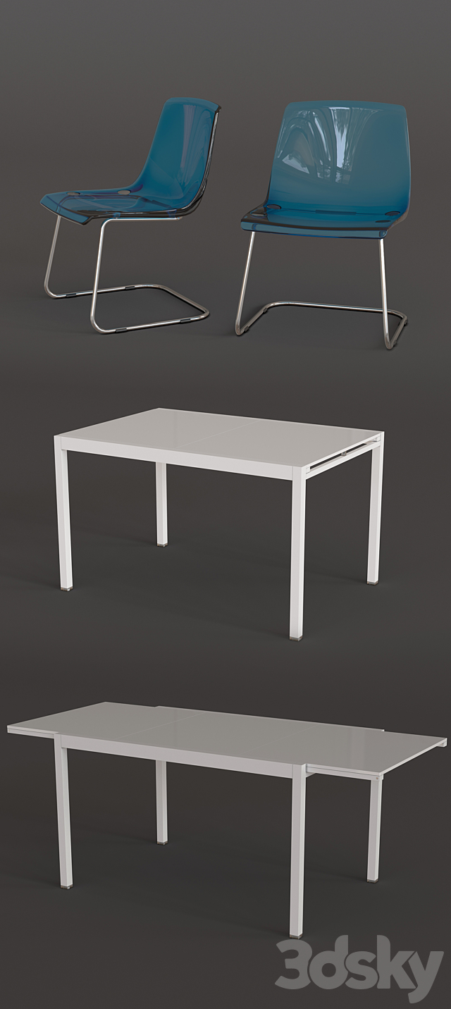 Ikea Glivarp 3DSMax File - thumbnail 2