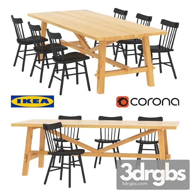 Ikea Set 10 3dsmax Download - thumbnail 1