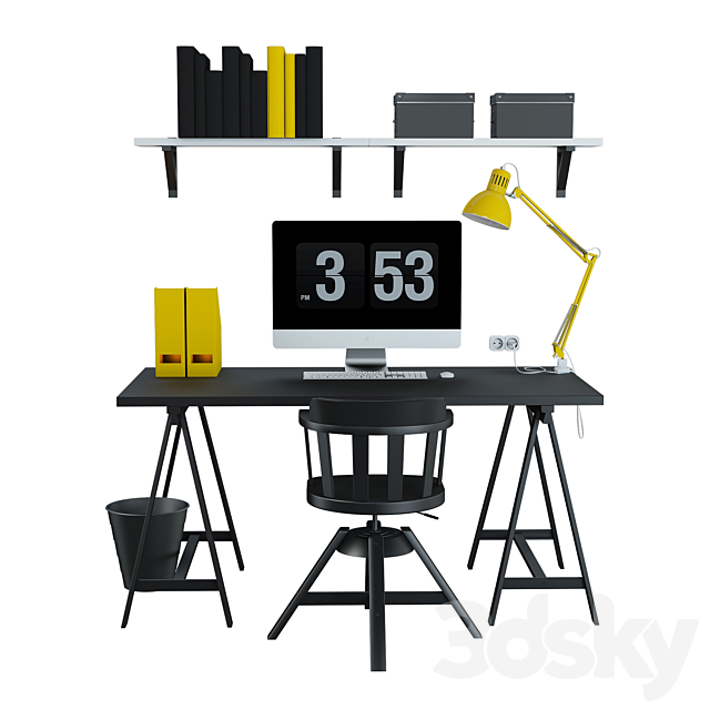 IKEA set # 14 3DSMax File - thumbnail 2