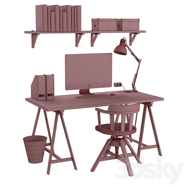 IKEA set # 14 3DSMax File - thumbnail 7