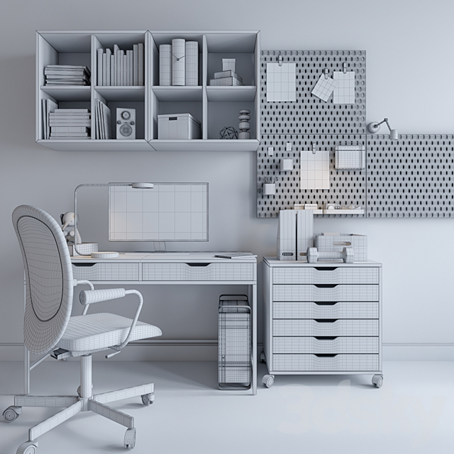 IKEA set 3DSMax File - thumbnail 3