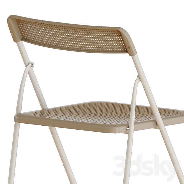 IKEA TORPARÖ chairs and MARIEDAMM table 3DS Max Model - thumbnail 4