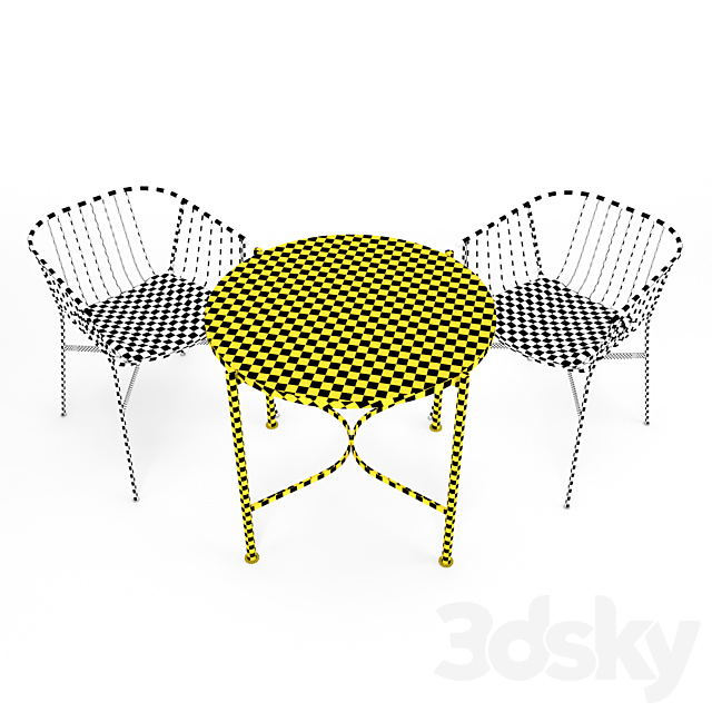 Jeanette Chair 3DSMax File - thumbnail 4