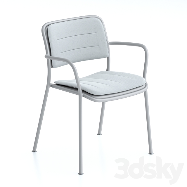 Kettal Village Table and Chair 3DS Max Model - thumbnail 2