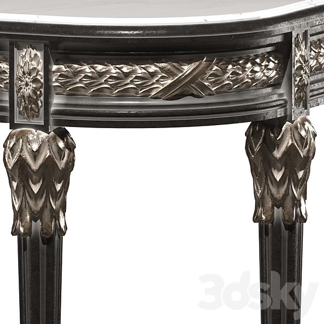 kosovart victoria dining table and chair 3DSMax File - thumbnail 4