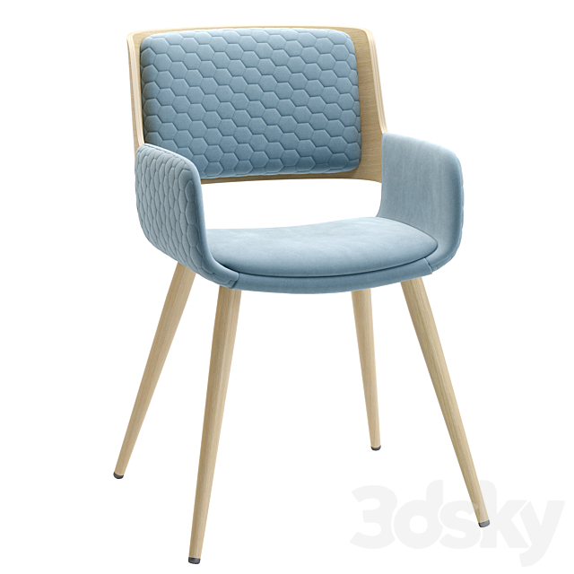 La Forma. ARENDAL table. Chair Heiman Andre 3DS Max Model - thumbnail 3