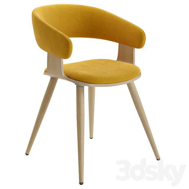 La Forma. ARENDAL table. Chair Heiman Andre 3DS Max Model - thumbnail 6