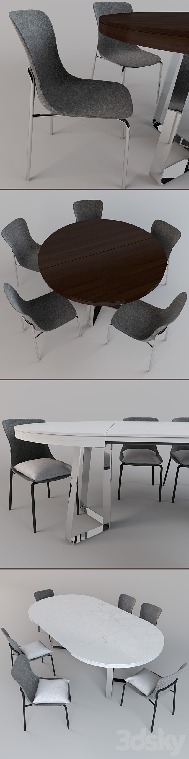 Ligne roset: AVA and Ettoriano 3DS Max Model - thumbnail 2