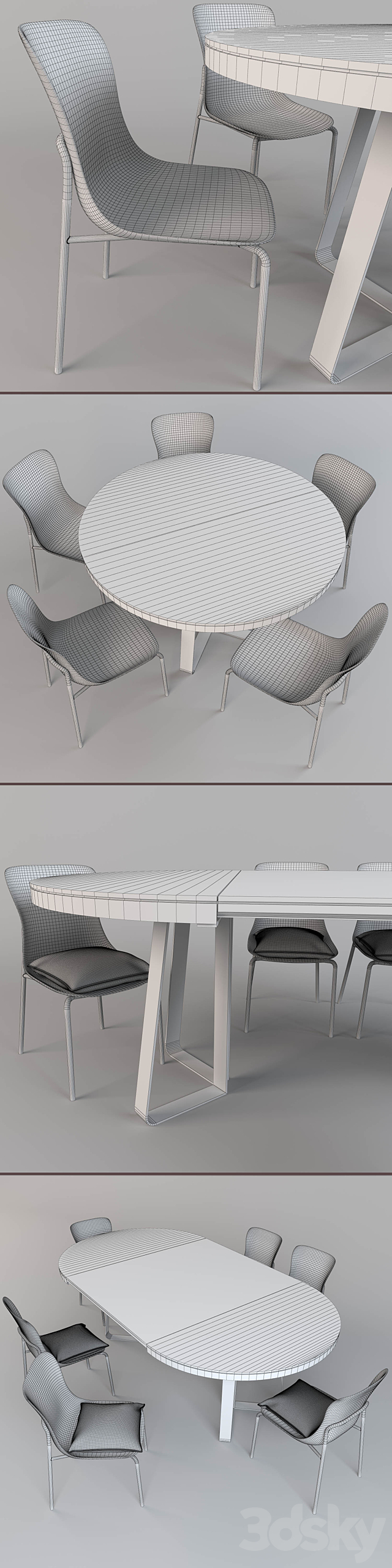 Ligne roset: AVA and Ettoriano 3DS Max Model - thumbnail 3