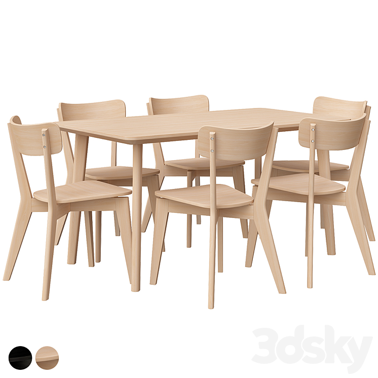 Lisabo set ikea 3DS Max Model - thumbnail 2