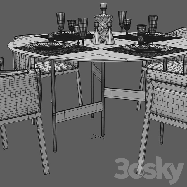 Living Divani 3DSMax File - thumbnail 2