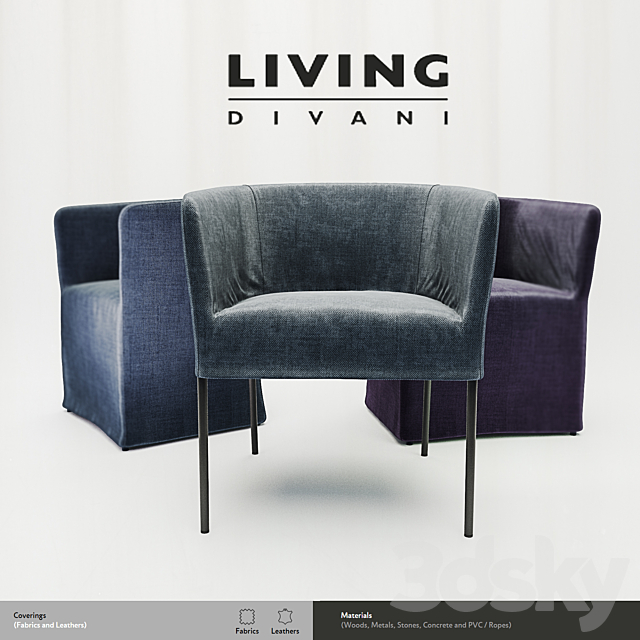 LivingDivani MajaD 3DSMax File - thumbnail 1