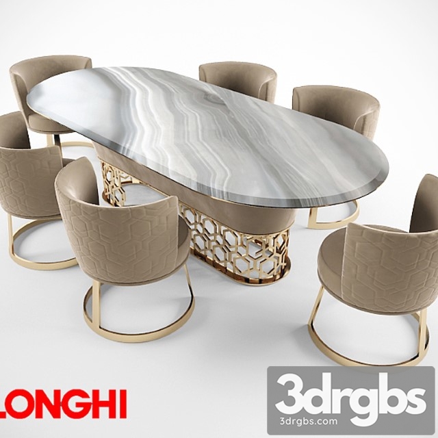 Longhi Clairmont and Cloe 3dsmax Download - thumbnail 1