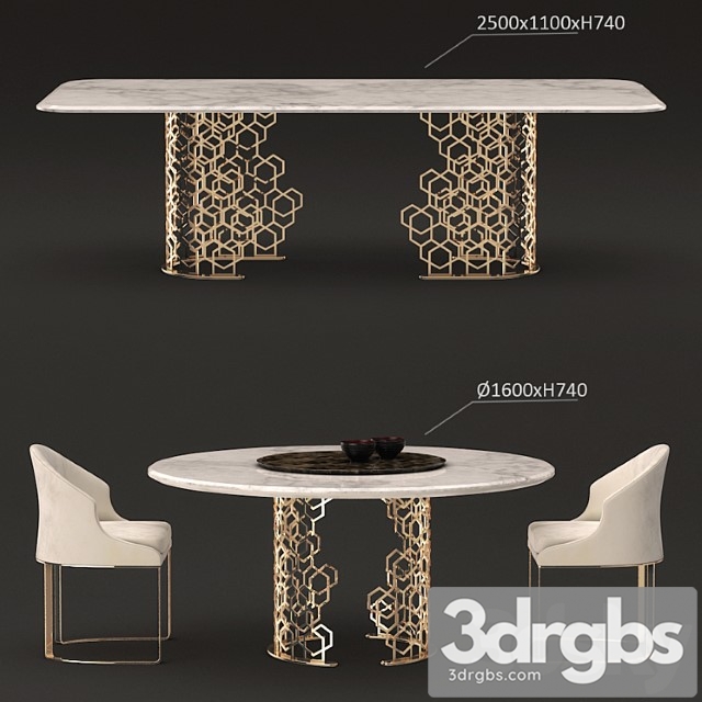 Longhi manfred table - thumbnail 1