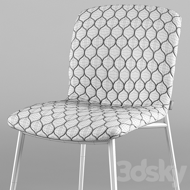 Love chair and Stellar table – Calligaris 3DSMax File - thumbnail 3