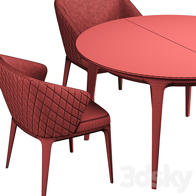 LUIS FOLD chair konyshev Play table furman 3DSMax File - thumbnail 5