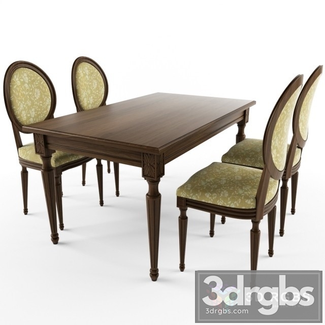 Maria Rosa Table 3dsmax Download - thumbnail 1