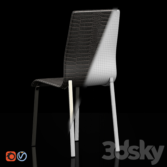 Mary chair & Igor table 3DSMax File - thumbnail 3