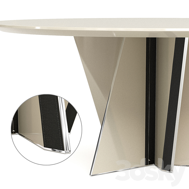 Milano round table 3DSMax File - thumbnail 4