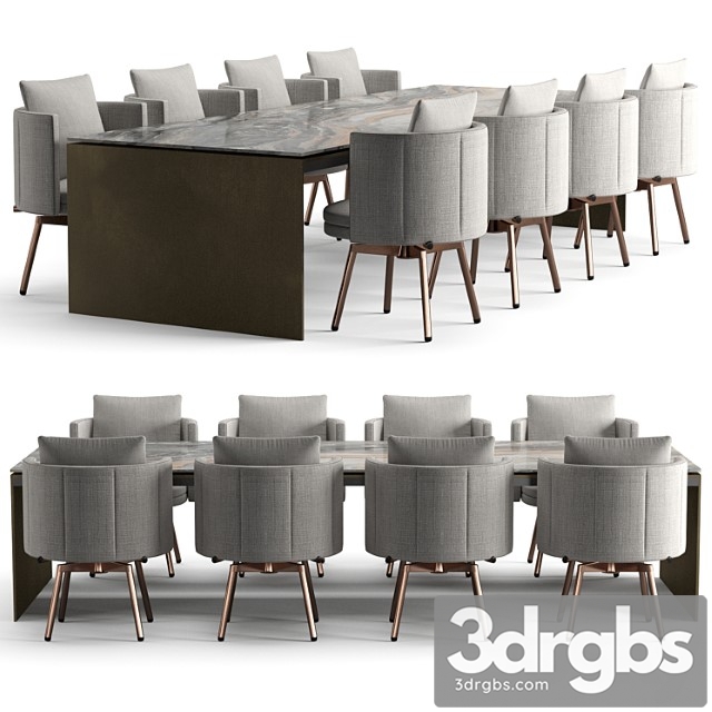 Minotti dinning set - thumbnail 1