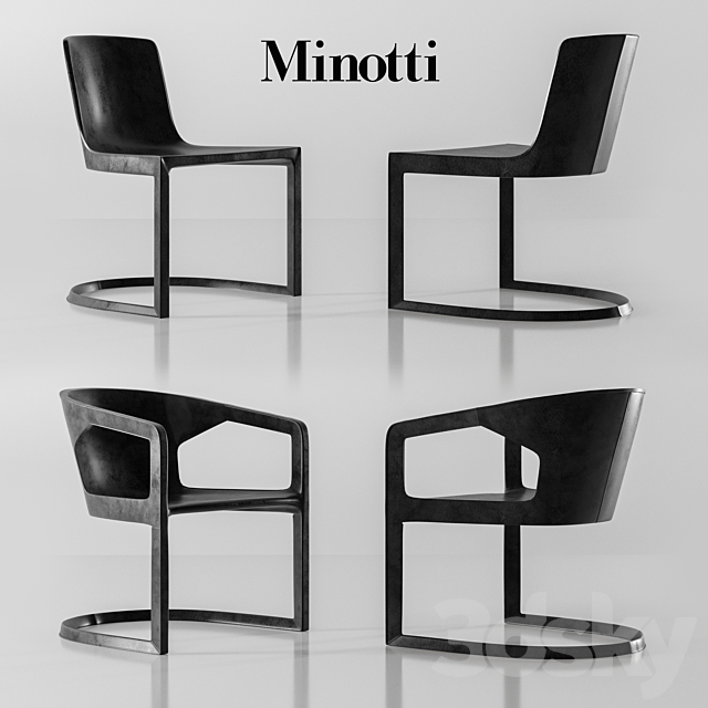 Minotti set 3DSMax File - thumbnail 3