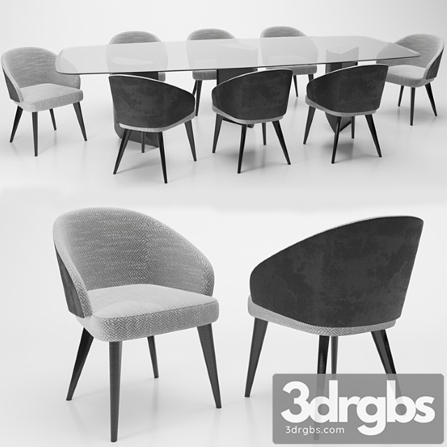 Minotti wedge and lawson 2 3dsmax Download - thumbnail 1