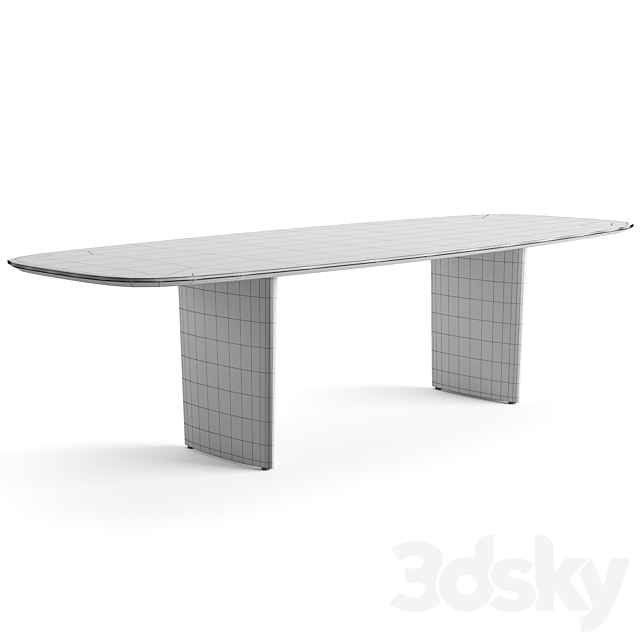 MisuraEmme Dining Ala Table And Brera Chair 3DSMax File - thumbnail 5