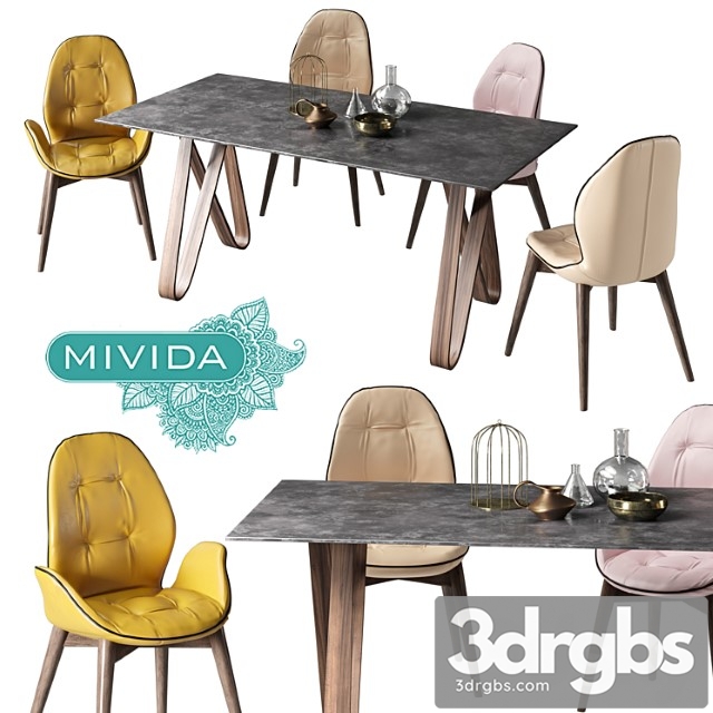 Mivida Set 3dsmax Download - thumbnail 1