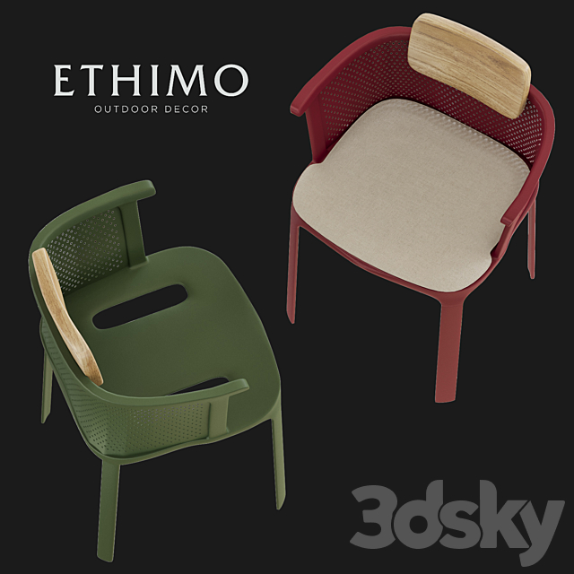 Nicolette chair _ Play table 3DSMax File - thumbnail 2