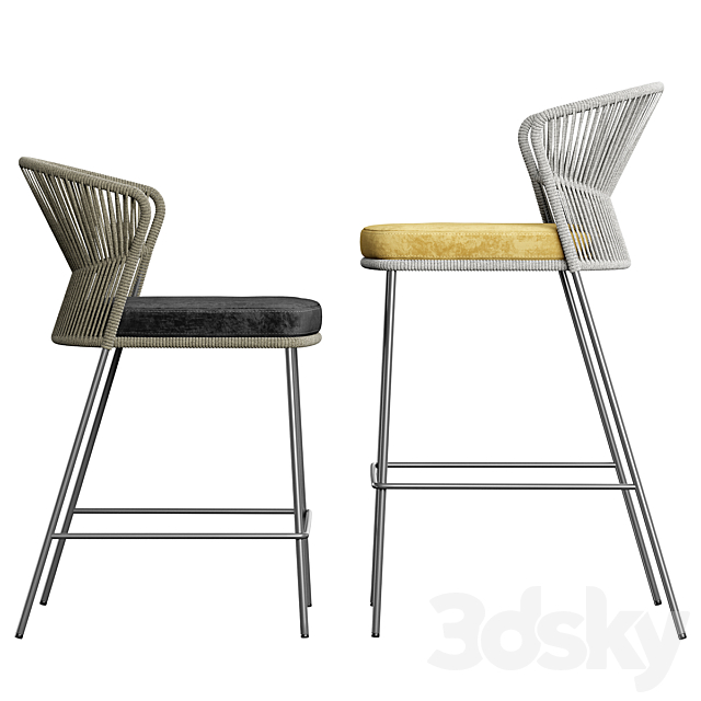 Ola Chair Bar OTX Table 3DSMax File - thumbnail 3