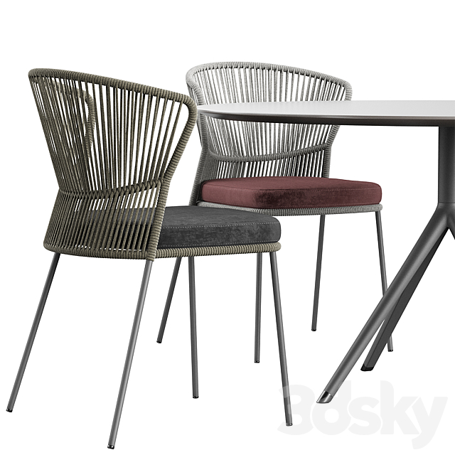 Ola Chair OTX Table 3DSMax File - thumbnail 3