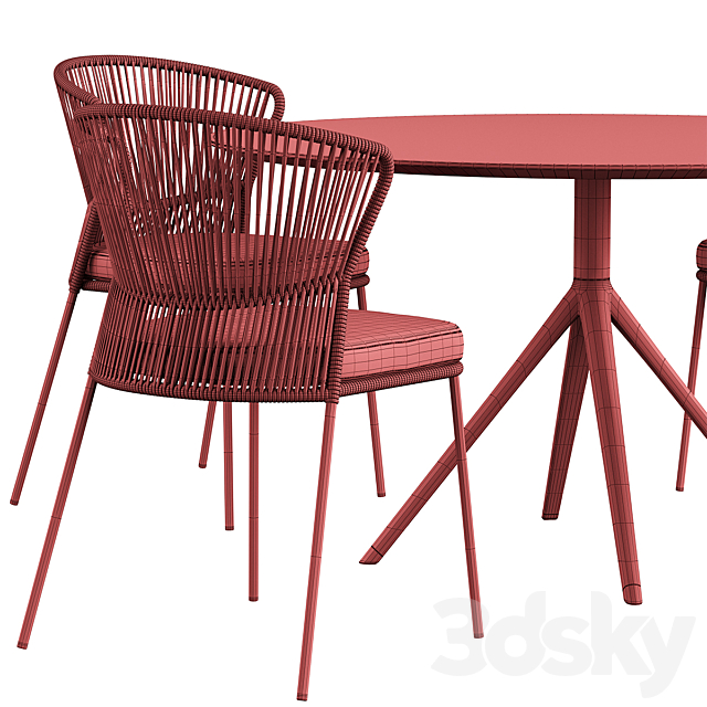 Ola Chair OTX Table 3DSMax File - thumbnail 7