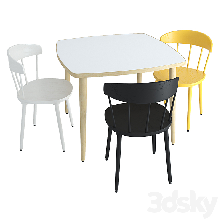 Omtenksam ikea 3DS Max - thumbnail 2