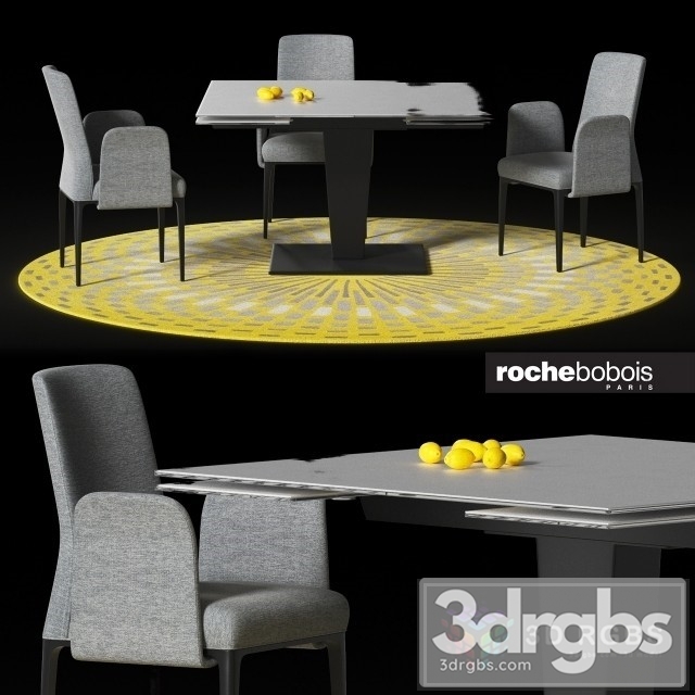 Osiris Dining Table Fin 3dsmax Download - thumbnail 1