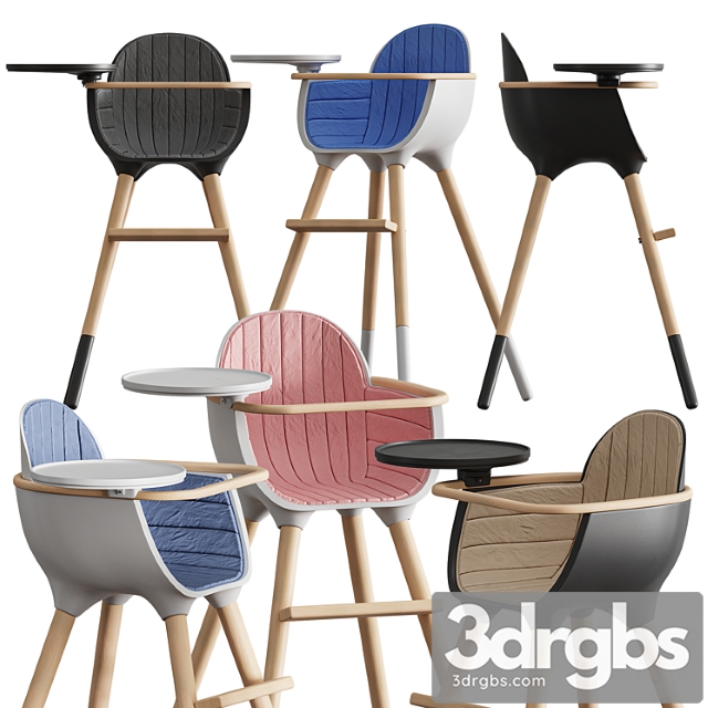 Ovo High Chair by Micuna 3dsmax Download - thumbnail 1