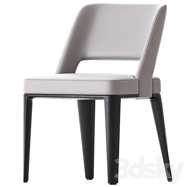 Owens Chair & Catlin Table by Minotti 3DSMax File - thumbnail 2