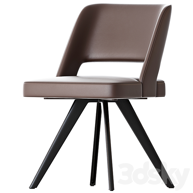 Owens Chair & Catlin Table by Minotti 3DSMax File - thumbnail 3