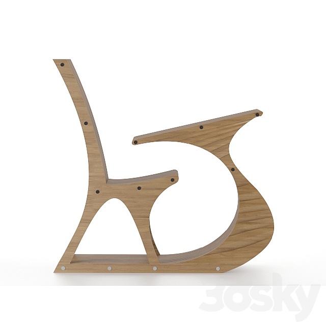 Parametric Chair 3DSMax File - thumbnail 3