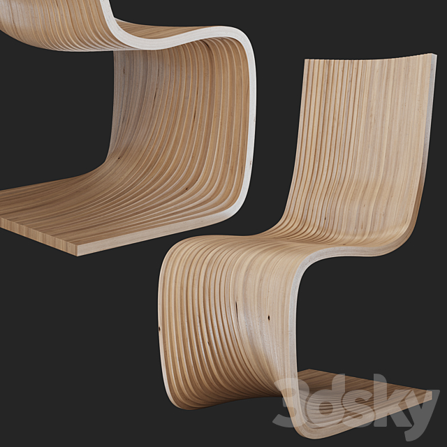 piegatto-corozo dining set 3DSMax File - thumbnail 2