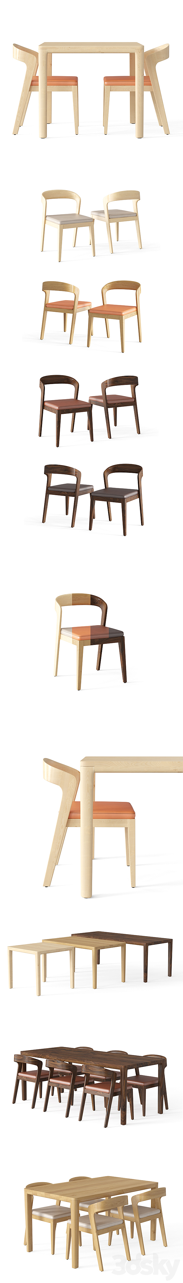 Play Chair And Table 3ds Max - thumbnail 2