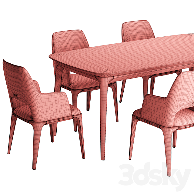 Play Chair Play Table M 3DSMax File - thumbnail 5