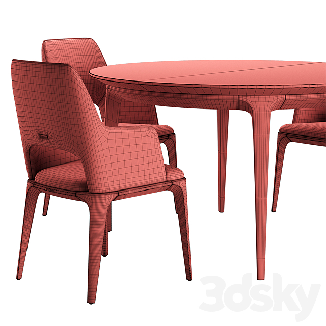 Play Chair Play Table P 3DS Max Model - thumbnail 5