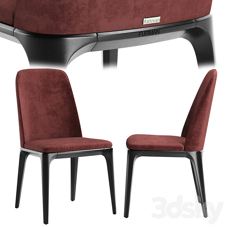 Play m table and chair 3DS Max - thumbnail 2