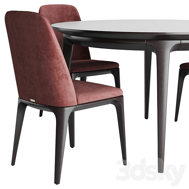 Play m table and chair 3DS Max Model - thumbnail 3